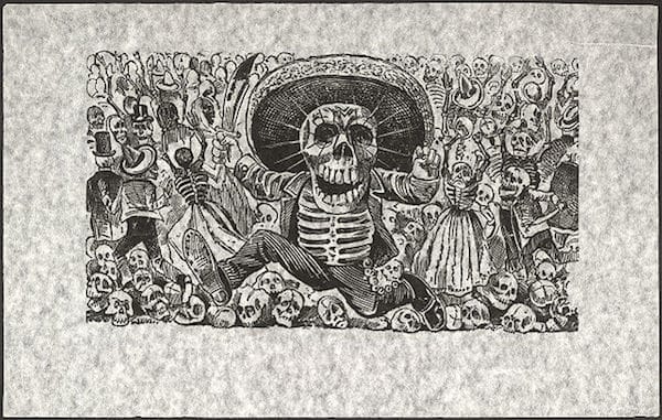 Calavera Oaxaqueña - Posadas 1910