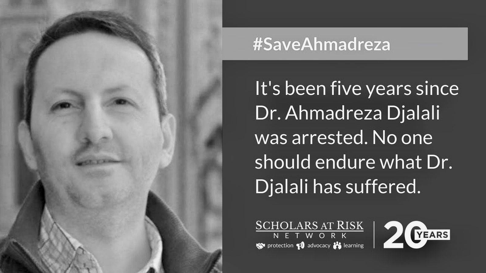 Call for support for the release of Dr. Ahmadreza Djalali