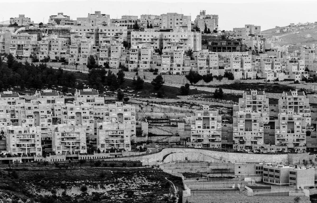 The space of the conflict in Jerusalem. That is, distinguishing the wood from the trees